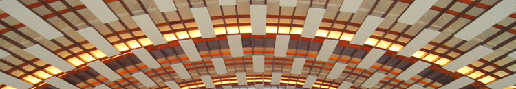 Ballroom ceiling